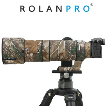 ROLANPRO Vanntett Kamera Kamuflasje regntrekk Beskyttende Etui For Fujifilm FUJIRON XF 150-600mm F/5.6-8R LM OIS WR Objektiv Pels