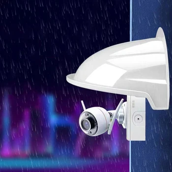 Regn Sun Shield Vær Dekke antirefleks Side Brakett CCTV Turret Dome-Kameraer
