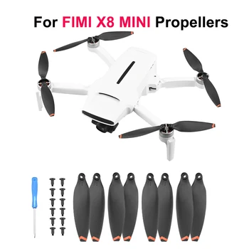 Erstatning Lav Støy Propell for FIMI X8 MINI Drone Deler Lett Vekt Prop Regulerbare Blad Vingen for FIMI X8 MINI V2 Tilbehør