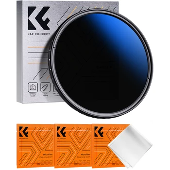K&F Konseptet 67 mm ND2-ND400 (9 Stopper) Ubegrenset Variable ND-Filter nøytralfilter med 18 Lag Belagt for kameralinsen