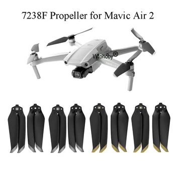Drone Mavic Air 2/2S Propeller 7238F Rekvisitter Quick Release Propellbladene for DJI Mavic Air 2 /Luft-2S Tilbehør