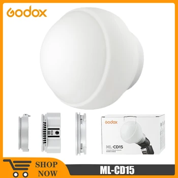 Godox ML-CD15 Spredning Dome for Godox V1 AD100PRO AD200PRO V860III V850II TT685 TT600 TT560 TT520II ML30 ML60 AD300PRO AD400PRO