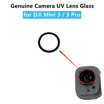 Ekte Gimbal Kameralinse Glass for DJI Mini 3 / 3 Pro Drone Erstatning Gimbal Ramme UV-Objektiv Reparere Deler Tilbehør