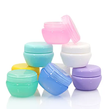 1PCS Gjenfyllbare Flasker av Plast Tom Makeup Jar Potter Reise Kosmetiske Makeup Indre Lokk Lotion Face Cream Lip Balm Container