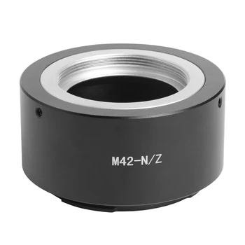M42-NZ Høy Presisjon Objektiv Mount Adapter Ring for M42 Objektiv for Nikon Z Mount Speilløse DSLR SPEILREFLEKSKAMERA med Tilbehør
