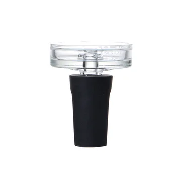 Komplett Sett Glass Krystall Skål Hookah Shisha varmebestandig Potten HMD Varme Management Enheten Trekull Holderen Med Farge-Boksen