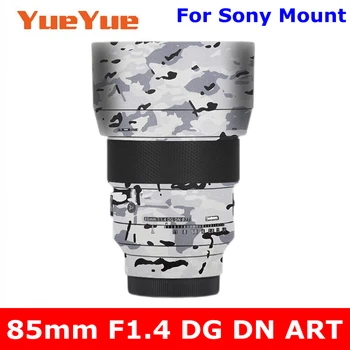 For Sigma 85mm F1.4 DG DN Art (For Sony E-Fatning) Anti-Scratch Kameralinse Klistremerke Pels Sjal Beskyttende Film Kroppen Beskytter Huden
