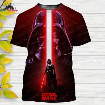 Star War Darth Vader menn kvinner med Korte Ermer og uformell Spania stil 3D-print t-skjorte Sommer Uformell Streetwear Tee Topper Tegneserie