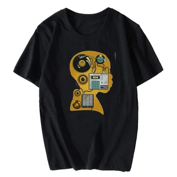 J Dilla Dj T-Skjorte for Menn Høy Kvalitet Estetiske Bomull Kule Vintage T-skjorte Harajuku Streetwear Camisetas Hombre t-skjorte for Menn