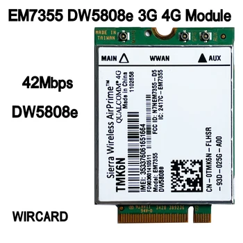 DW5808E 4G LTE EM7355 WWAN NGFF Kort 3G-Modul dw 5808E