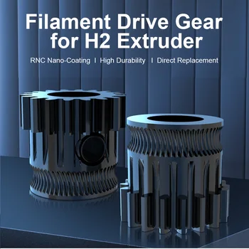 BIQU 2stk H2 V2.0 Ekstruder Filamet Drive gir for H2 Ekstruder Nitrogen Basert Kjeden Ultra-bruk Ekstrudering Hjulet 3D-Skriveren Deler