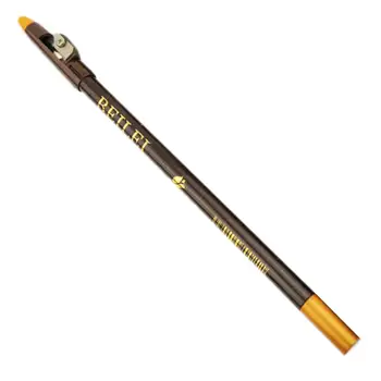 Holdbar Brow Pencil Multifunksjonelle Kaffe Farge Øyenbryn Liner Tre-dimensjonale med Kniv Øyenbryn Penn for Hjem