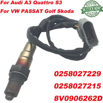 0258027229 0258027215 8V0906262D For Bosch Lambda Oksygen O2-Sensor For Audi A3 Quattro S3 VW PASSAT Golf og Skoda