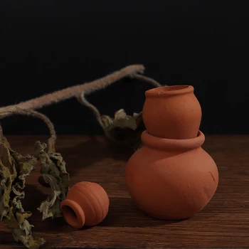 1:12 Dukkehus Miniatyrer Innre Vase Mini Terrakotta Blomster Potten DIY Dukkehus