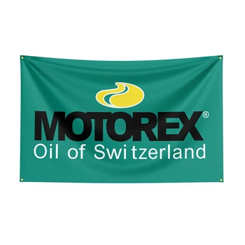 3x5Ft Motorexs Flagg Polyester Trykt Racing Bil Banner For Innredning