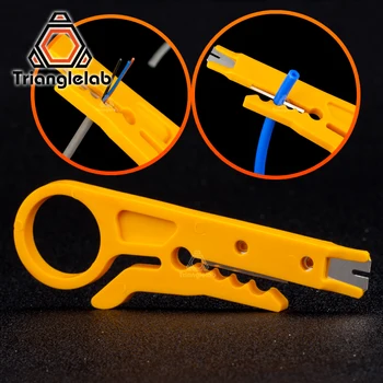trianglelab Mini-Bærbar Wire Stripper Kniv PTFE rør cutter for 3d-skriveren Teflonto rør hotend i3 mk8 ekstruder Kit-verktøy