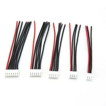 5pcs/Mye 2S 3S 4S 5S 6S 8s Lipo-Batteri Balanse Lader Kabel IMAX B6 Støpsel Wire Engros