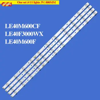 TV-Lampe LED-Bakgrunnsbelysning Strimler For HAIER LE40M600CF LE40F3000WX LE40M600F Barer LED Band LED40D11-ZC14-03(B) PN:30340011206 Herskere