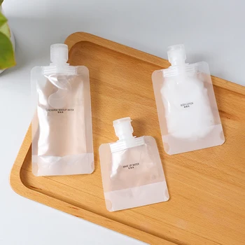 30/50/100 ml Klart Lotion Sub-Emballasje Poser Bærbar Reise Væske Flasker Kosmetisk Fylle Dusj Shampoo Lagring Pakking av Bag