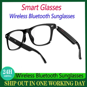 Smart Glasses E13 Smart Glasses Headset Trådløse Bluetooth-Solbriller Utendørs Sport øretelefon Ringer Musikk Anti-Blå Eyeglasse