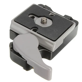 Kamera Tilbehør 323 Quick Release Klemme Adapter Slipper Plate Kompatibel for Kamera-Stativ med Manfrotto 200PL-14 Plate