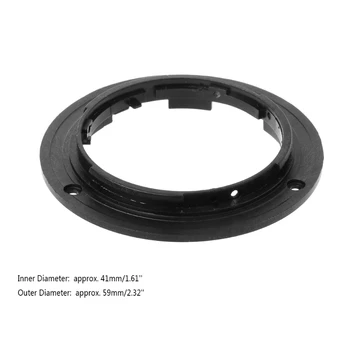 Kameralinsen Bajonett Mount Ring Reparere Deler For Nikon 18-55 18-105 18-135 55-200