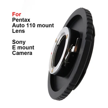 PTX110-NEX For Pentax Auto 110 Linse - Sony E / FE Mount Adapter Ring Auto110-E for Sony A7 A9 A6000 A5000 NEX ZV-serien