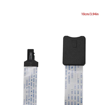 MicroSD-TF Minnekort Kit Mannlige til Kvinnelige Extension Adapter Extender Test Verktøy PCBA Reader for Bil GPS Telefonen W3JD